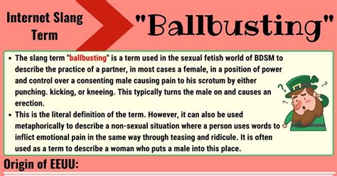 ballbusting meaning|Urban Dictionary: Ballbusting.